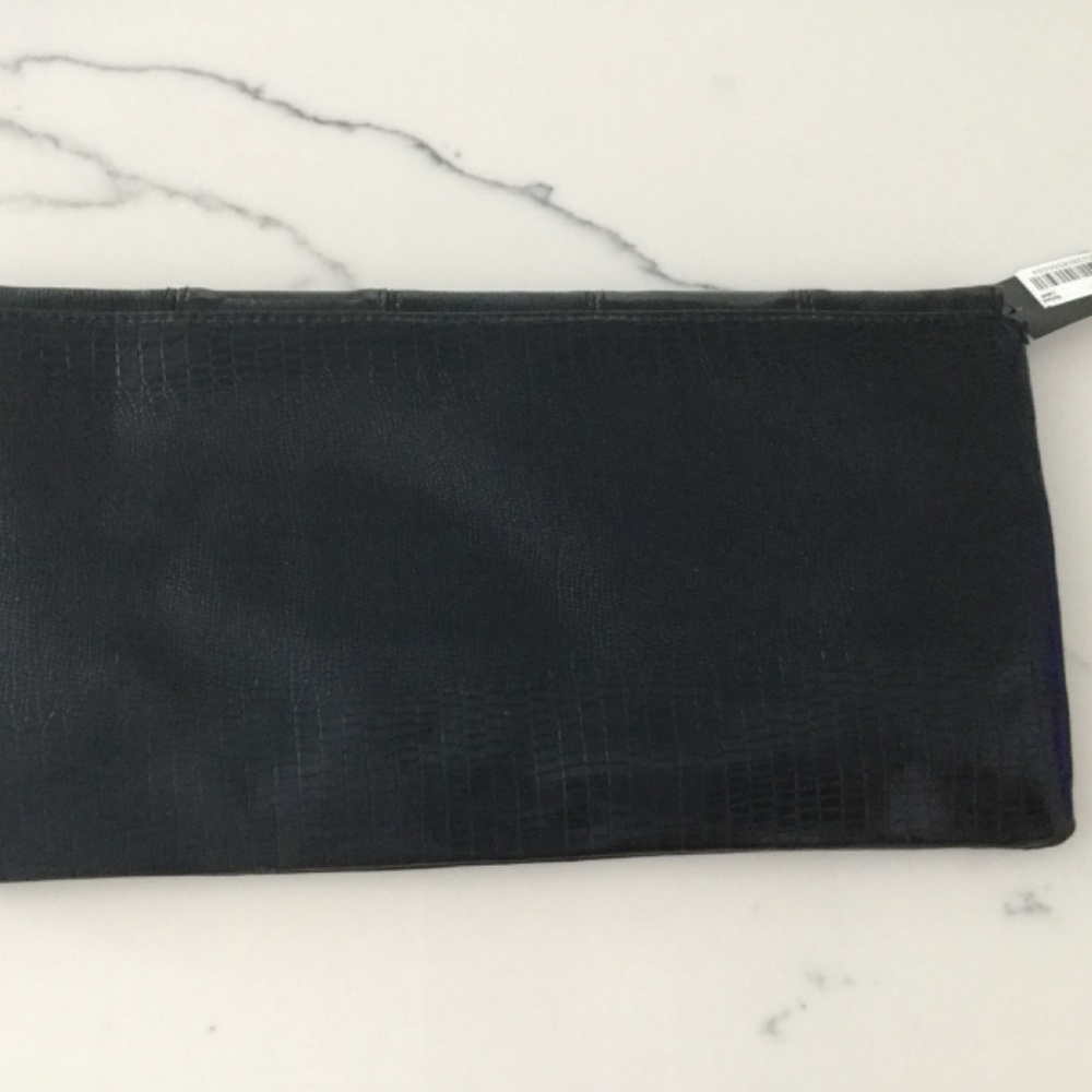Black clutch handbag - Picture 2 of 4
